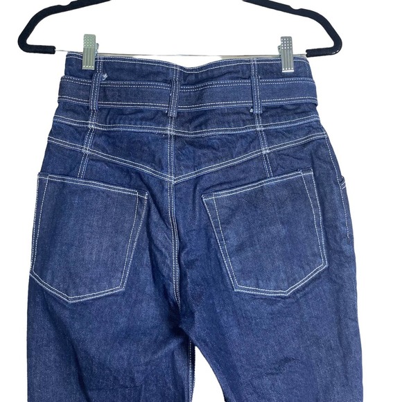LA VIE REBECCA TAYLOR BELTED HIGH RISE JEAN sz 27 - Picture 9 of 13